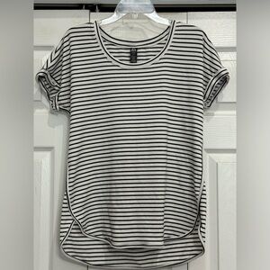 RBX Black & White Stripped Shirt